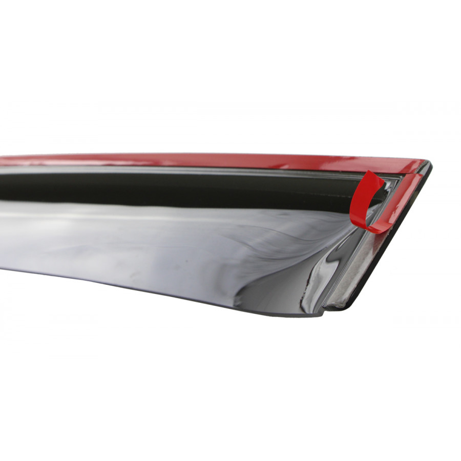 Side wind deflectors Dark Jaguar XE Sedan 2015+ 4part Winparts.co.uk