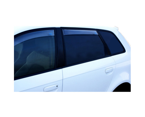 Side wind deflectors Master Clear (rear) suitable for Audi A3 (8Y) Sedan 2020-