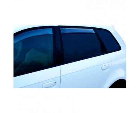 Side wind deflectors Master Clear (rear) suitable for Audi Q3 (F3B) 2019-