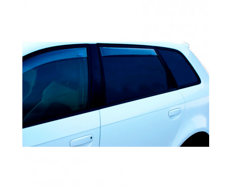 Side wind deflectors Master Clear (rear) suitable for Honda Civic (FC) HB 5-door 2016-