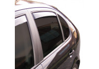Side wind deflectors Master Dark (rear) suitable for Mazda CX5 KF 5 doors 2017-