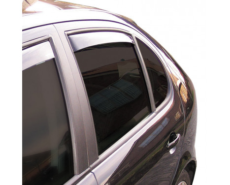 Side wind deflectors Master Dark (rear) suitable for Seat Ateca 2016-