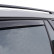 Side wind deflectors Master Dark (rear) suitable for Skoda Kodiaq 2017- (only with chrome window frames), Thumbnail 2