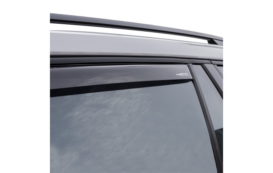 Side wind deflectors Master Dark (rear) suitable for Skoda Kodiaq 2017- (only with chrome window frames), Image 2