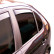 Side wind deflectors Master Dark (rear) suitable for Subaru Outback (BT) 2020-