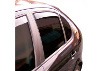 Side wind deflectors Master Dark (rear) suitable for Volkswagen T-Roc 2017-