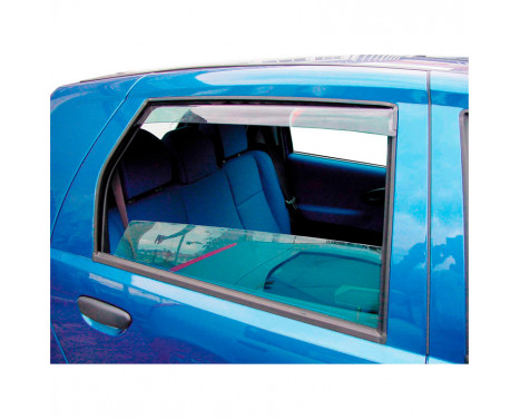 Side wind deflectors Master (rear) suitable for Hyundai i20 5-door (BC3) 2020-