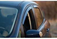 Side wind deflectors Sporty complete suitable for Dacia Logan 4 doors 2004-2012