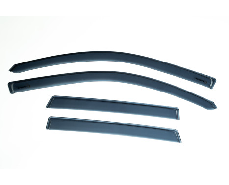 Side wind deflectors Sporty complete suitable for Toyota Hilux 4 doors 2006-2015, Image 4