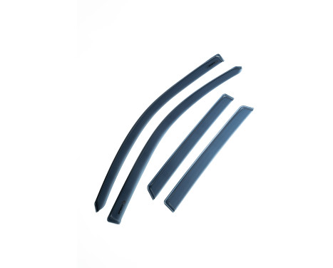 Side wind deflectors Sporty complete suitable for Toyota Hilux 4 doors 2006-2015, Image 5