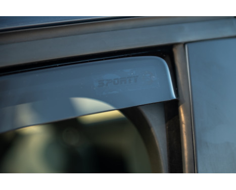 Side wind deflectors Sporty complete suitable for Toyota Hilux 4 doors 2006-2015, Image 3