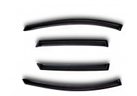 Side wind deflectors suitable for Lexus RXIII 2009 crossover