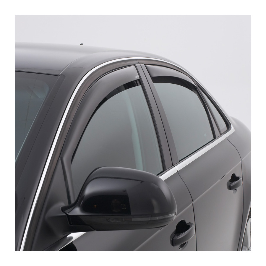 ClimAir Windabweiser Opel Astra K Sports Tourer Hinten Schwarz 2 Stück
