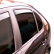 Side window deflectors Master Dark (rear) suitable for Peugeot 2008 II 2020-