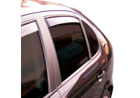 Side window deflectors Master Dark (rear) suitable for Renault Captur II 2020-