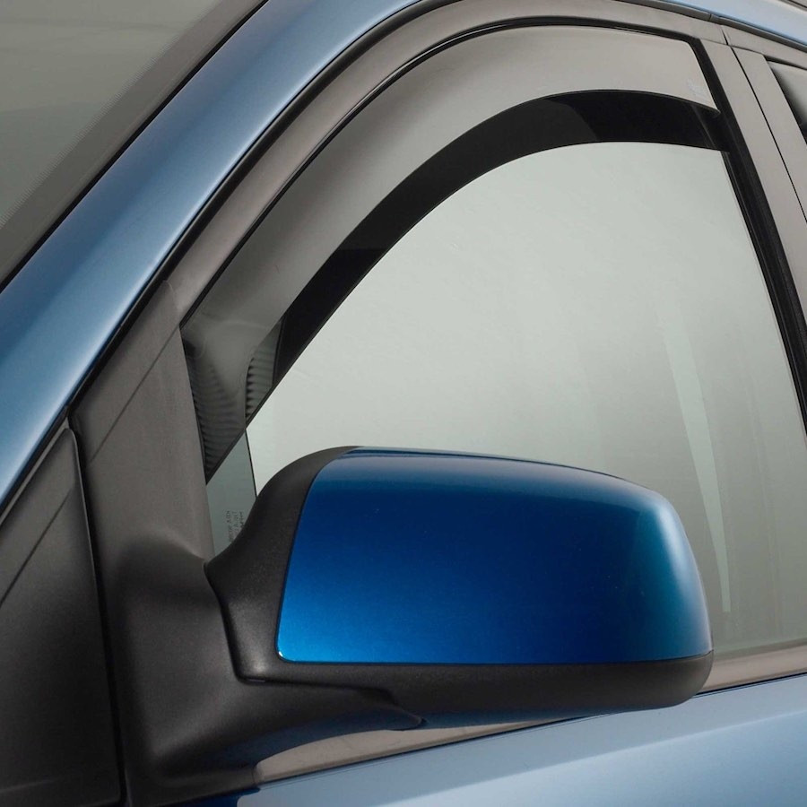 Draft deflector set for front side windows, for Fabia III