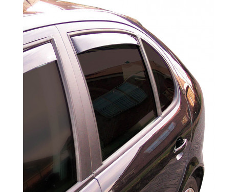 Wind deflectors Master Dark (rear) suitable for Mercedes GLC Coupe (C253) 2016-