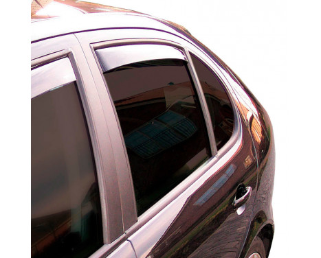 Wind Deflectors Master Dark (rear) suitable for Volkswagen Touareg (CR7) 2018-