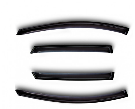 Wind Deflectors suitable for Toyota Rav 2 2013- crossover, Image 2