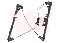 ELECTRIC WINDOW MECHANISM WITHOUT MOTOR 4/5D. FOR RIGHT 4081262 Van Wezel