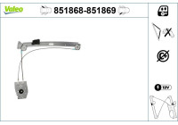 LV AR G-MECA-BMW 5-SERIES (E39) (99 851868 Valeo