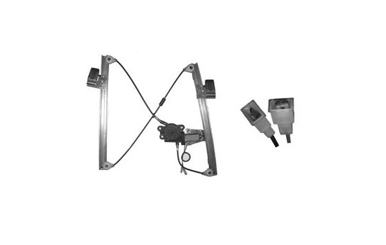 Van Wezel 1858269 Window Mechanism Left Front (With Motor) for Ford Focus I, Image 2