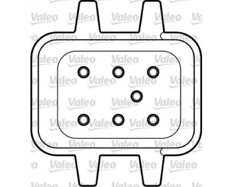 Window control mechanism 850613 Valeo