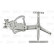 Window control mechanism 851700 Valeo