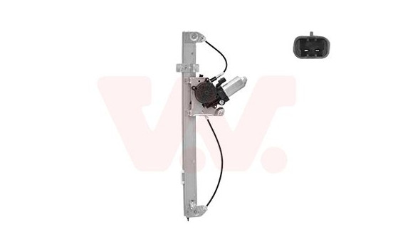 WINDOW MECH.EL.+MOTOR L 2D 0981263 Van Wezel