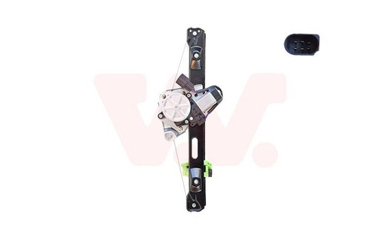 WINDOW MECHANISM ELECTRIC WITH MOTOR 4/5D. REAR LEFT 0628267 Van Wezel