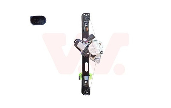 WINDOW MECHANISM ELECTRIC WITH MOTOR 4/5D. REAR RIGHT 0628268 Van Wezel