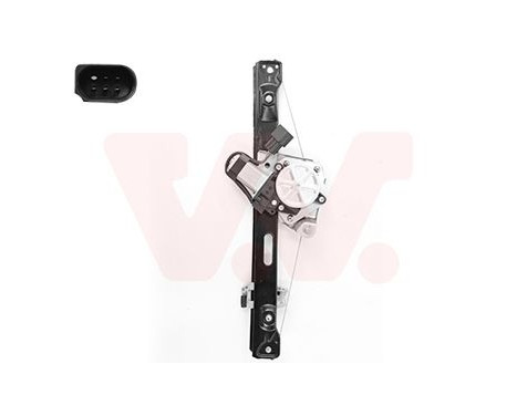 WINDOW MECHANISM ELECTRIC WITH MOTOR 4/5D. REAR RIGHT 0657268 Van Wezel