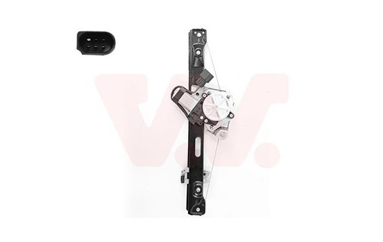 WINDOW MECHANISM ELECTRIC WITH MOTOR 4/5D. REAR RIGHT 0657268 Van Wezel