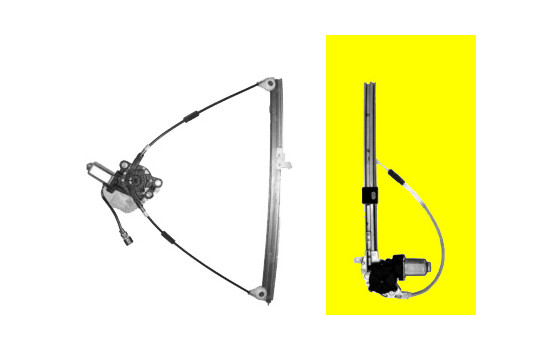 WINDOW MECHANISM ELECTRICAL including MOTOR Right Rear 4326262 Van Wezel