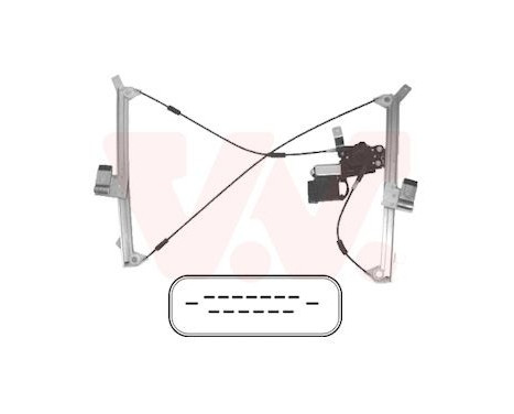 Window Regulator 0330265 Van Wezel, Image 2