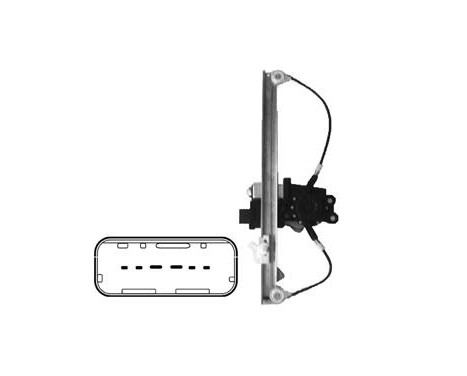 Window Regulator 0938266 Van Wezel