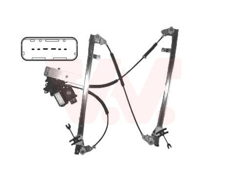 Window Regulator 0957266 Van Wezel, Image 2