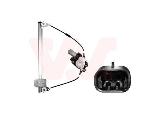 Window Regulator 1601262 Van Wezel, Image 2