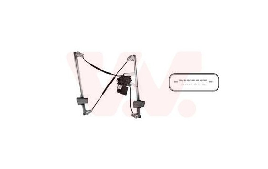 Window Regulator 1867266 Van Wezel, Image 2
