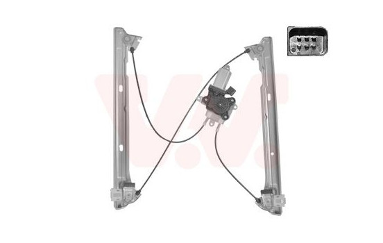 Window Regulator 3080268 Van Wezel