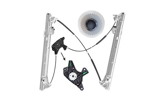 Window Regulator 3081262 Van Wezel