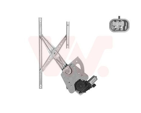 Window Regulator 3334261 Van Wezel