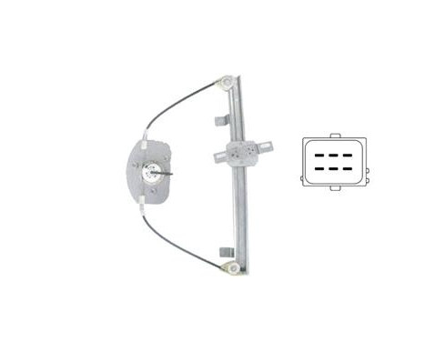 Window Regulator 3750268 Van Wezel