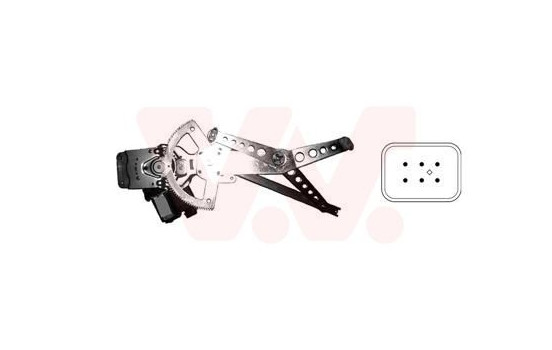 Window Regulator 3766261 Van Wezel, Image 2