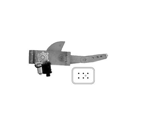 Window Regulator 3776263 Van Wezel