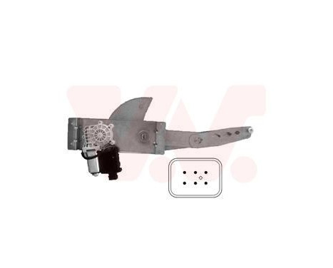 Window Regulator 3776263 Van Wezel, Image 2