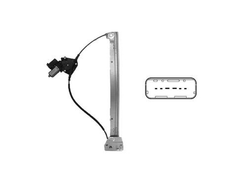 Window Regulator 3797264 Van Wezel