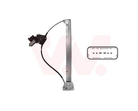 Window Regulator 3797264 Van Wezel, Image 2