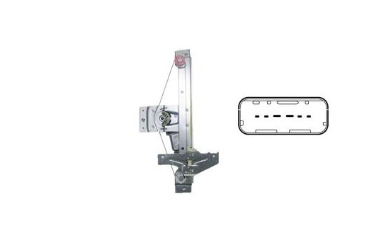 Window Regulator 4029265 Van Wezel