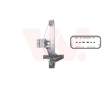 Window Regulator 4029265 Van Wezel, Image 2